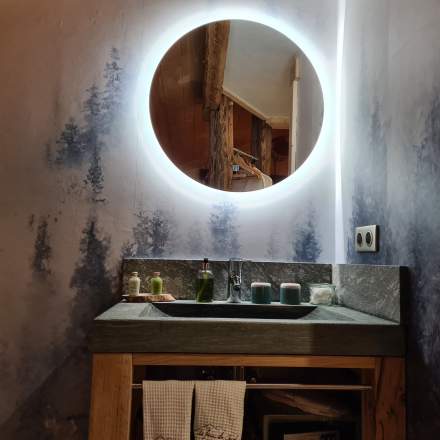 Hotel Spa en Savoie Jacuzzi & Piscine vue Mont Blanc ·La Ferme du Chozal
