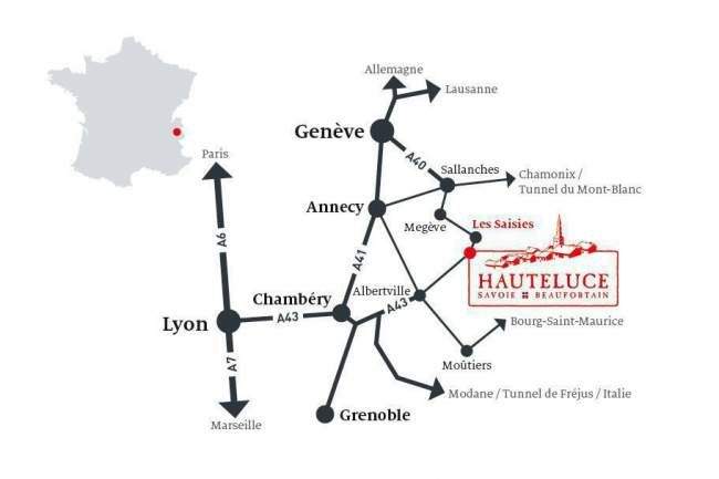 Hôtel proche Beaufort à Hauteluce (Savoie- 73) à La Ferme du Chozal